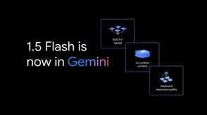 Googleの無料版「Gemini AI」、「Flash 1.5」にアップグレード