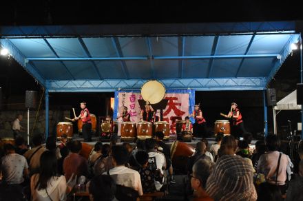 徳守神社の夏越祭　無病息災を祈願　幻想的な光景も／岡山・津山市