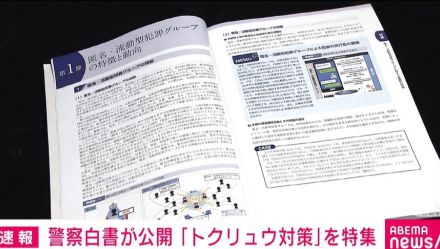 「匿名・流動型犯罪グループ」を特集した2024年の警察白書を公開 警察庁