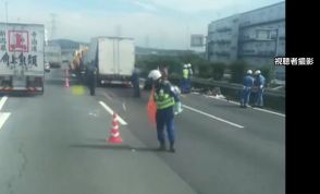 関越道で6台からむ事故　トラック運転の男性死亡、男女8人が軽いけが…下りで渋滞続く