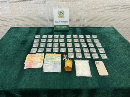 マカオ、コカイン密売でタンザニア人旅客の男1人逮捕