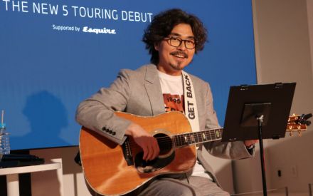 俳優の小澤征悦さん、BMW新型5シリーズのために作ったオリジナルソング「渚のランデブー」熱唱