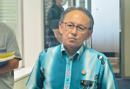 沖縄・玉城知事「言葉にならない」「情が深い方だった」　東京で死亡の宜野湾市長悼む