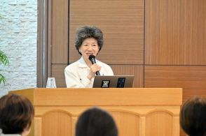 女性が活躍できる環境を　会津大初代学長・故国井利泰さんの妻・秀子さん講演　福島県会津若松市