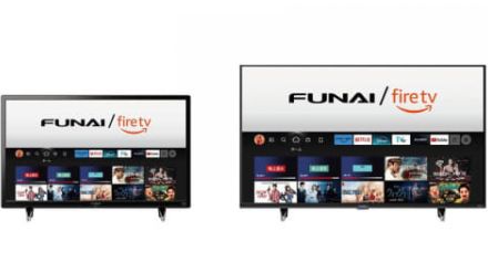 FUNAI Fire TV内蔵テレビに初の24型。43890円