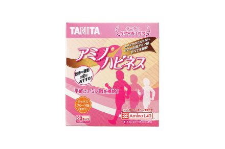 タニタ、同社初のサプリメント「アミノハピネス」