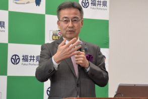 福井県知事「原発の安全が最優先」　敦賀原発2号機の新基準不適合で