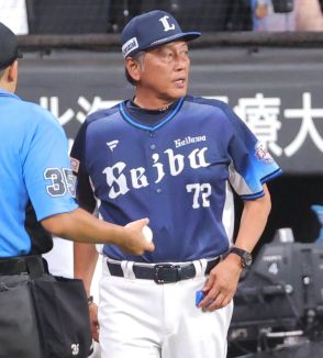 【西武】後半戦はドロースタート　渡辺ＧＭ兼監督代行「勝てれば一番よかった」