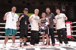 【RISE】武尊率いるVASILEUS唯一の女子選手・島田がTEPPENの山﨑に勝利