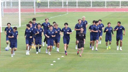 【パリ五輪】サッカー男子日本が第２戦のマリ戦に向けて前日練習…初戦で負傷した平河悠はホテルで治療