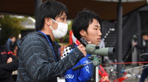 恩師と楽しむチャレンジ、岐阜県勢先陣「金」で恩返し　アーチェリー・斉藤史弥（大垣西高出）　