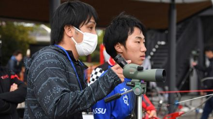 恩師と楽しむチャレンジ、岐阜県勢先陣「金」で恩返し　アーチェリー・斉藤史弥（大垣西高出）　