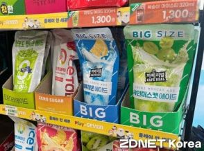 韓国コンビニ、注目集める「ビッグサイズ」商品…消費者「物価高、高い外食費」に負担