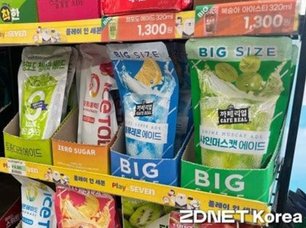 韓国コンビニ、注目集める「ビッグサイズ」商品…消費者「物価高、高い外食費」に負担