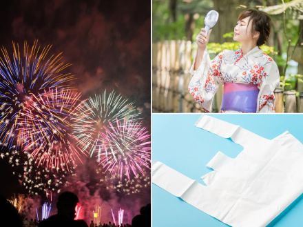 これから行く人必見！花火大会に「持って行ってよかったもの」…ハンディファンやビニール袋が大活躍