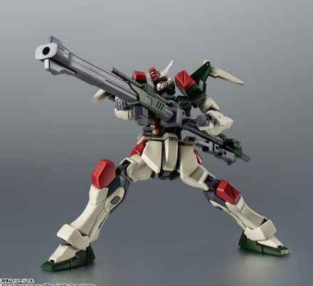 ＜機動戦士ガンダムSEED＞遠距離砲撃戦特化のバスターガンダムがROBOT魂に　2丁の大型銃を連結　射撃シーン再現