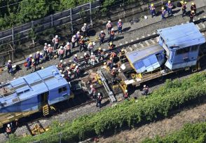 追突した保守用車の運用停止　JR東海、東海道新幹線で