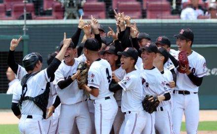 広陵が優勝、2年連続　全国高校野球選手権広島大会決勝