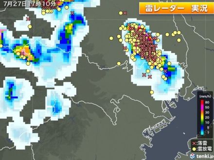 東京都心　今夜にかけて天気急変に注意　ゲリラ雷雨に遭遇した時とるべき行動とは