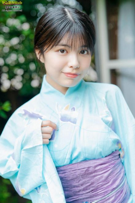 ＜松田実桜＞ミスヤンマガの18歳美少女　“カワイイ”がたっぷり詰まった浴衣姿