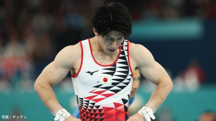 【速報】パリ五輪　体操男子エース・橋本大輝　鉄棒での2連覇逃す