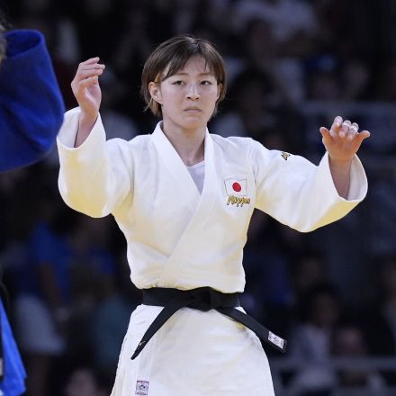 【パリ五輪】角田夏実、日本勢金メダル１号！　谷亮子以来の２０年ぶりに女子柔道４８キロ級制す