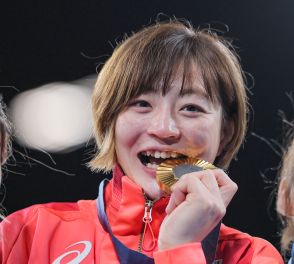 【パリ五輪】角田夏実　表彰式で涙「やっとこの位置に立てた」