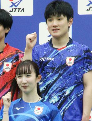 優勝候補の張本智和、早田ひなペアの波乱の早期敗退に中国の王楚欽、孫穎莎ペアも驚き【パリ五輪】