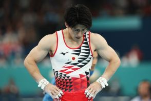 【パリ五輪】体操男子エース・橋本大輝選手　着地大きく乱れ鉄棒で2連覇逃す