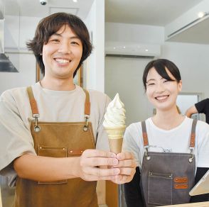 希少な牛乳をソフトクリームに  平谷村で山地酪農の牧場が直営カフェ【長野県】