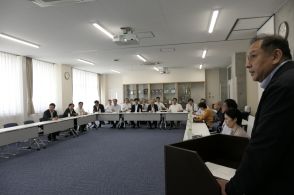 県議会議員が視察　「不登校特例校」　美作高校Bloomコース／岡山・津山市