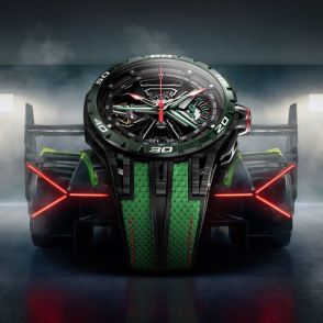 車好きにはたまらない【スイス時計“ロジェ・デュブイ”×ランボルギーニ】車体カラーをイメージしたクロノグラフ登場