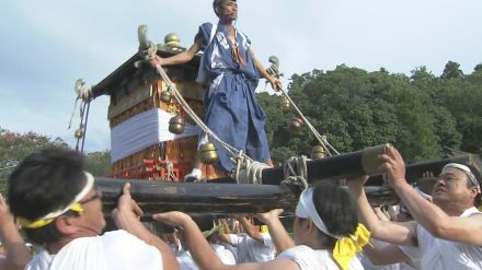 夏の風物詩「神輿」担ぎ手不足が深刻…QRコード、トラックに乗せ運ぶ…存続のために様々な対策　【大分発】