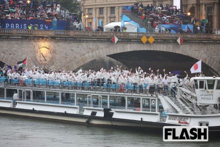 「東京五輪よりひどい」パリ五輪開会式 “失態” 連発でSNS失笑…「韓国を北朝鮮呼ばわり」「五輪旗が逆」のお粗末ぶり