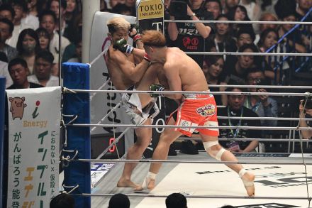 【ＲＩＺＩＮ】ＹＡ―ＭＡＮがキャバ嬢にじほさんの前で激勝「諦めないで最後まで通います！」