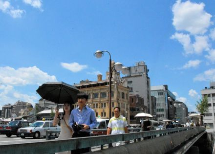 【速報】京都市、あす29日は39度予想　28日は38度超えて今夏の最高気温