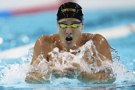 瀬戸大也、全体３位で決勝進出 東京でまさかの予選落ちも「嫌なイメージはなかった」【パリオリンピック・男子400個人メドレー】