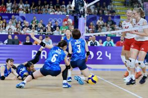 【パリ五輪】バレー女子　日本は第３セットも奪われる　セットカウント１－２に　１次リーグポーランド戦