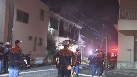 【広島】広島市内で民家が全焼する火事　