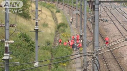 仏　放火された高速鉄道　修復作業が完了　29日から通常運行に