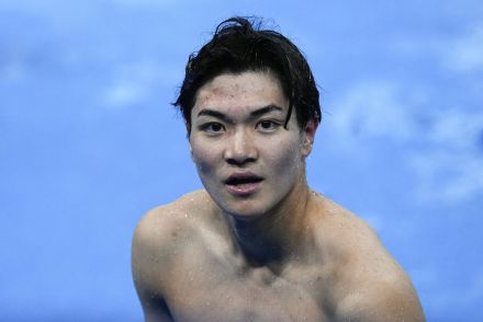 【パリ五輪】松下知之が銀メダル　終盤に追い上げた１８歳