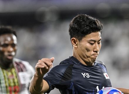 「とんでもないフィジカルモンスターを生み出してしまったらしい…」U23日本代表の決勝ゴールを生んだ「怪物FWのサイド突破」が大絶賛!「突破が日本人離れ」の声