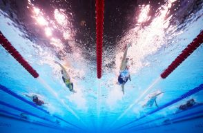 【パリ五輪】初日のベストショットを公開！ 女子400m自由形予選を水中ロボットカメラで撮影