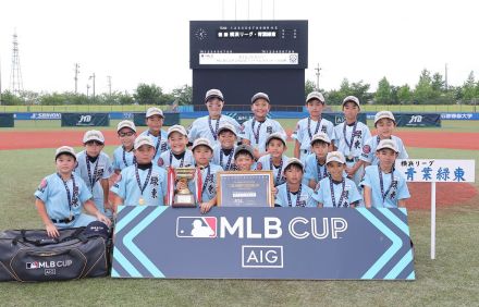 青葉緑東が神奈川県勢初優勝…石巻市で開催の少年野球ＭＬＢカップ・ファイナル