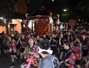 八坂神社にご還幸　山口祇園祭締めくくる【山口】