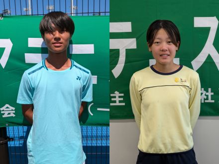 16歳以下シングルスは奈良恒輝（埼玉／グリーンテニスプラザ）と三枝夏子（神奈川／Team Satellite さくら野火止）が優勝 [第98回関東ジュニアテニス選手権大会]