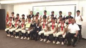 ３２年ぶり夏の甲子園優勝目指す　西日本短大付属ナインが八女市長に活躍誓う　福岡県