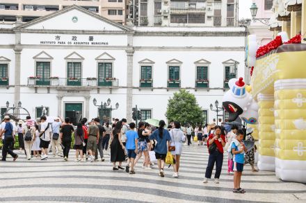 マカオ、夏季のインバウンド市場が好況…7月20日に単日最高旅客数13.5万人記録、平均9.6万人