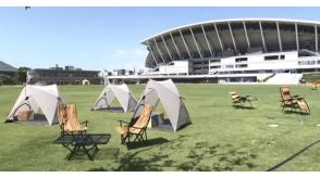Ｅピース中心にした『ひろしまスタジアムパーク』来月１日開業　 「ピクニックも楽しめる」都会のオアシス