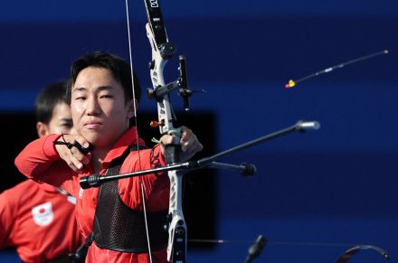 【アーチェリー】団体日本男子が準々決勝進出　メキシコに５－１　次戦東京五輪金メダル韓国と対戦